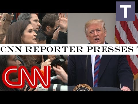 CNN reporter presses Trump: You promised Mexico would pay for wall