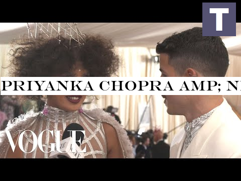 Priyanka Chopra -Nick Jonas on Their First Met Since Marriage | Met Gala 2019 With Liza Koshy