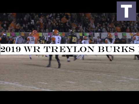 2019 WR Treylon Burks highlights vs. Prairie Grove (Ark.)