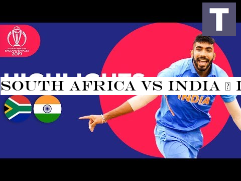 South Africa vs India | ICC Cricket World Cup 2019 - Match Highlights