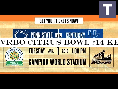 VRBO Citrus Bowl #14 Kentucky Wildcats vs. #12 Penn State Nittany Lions Simulation