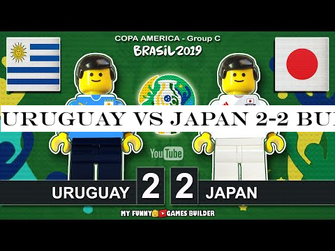 Uruguay vs Japan 2-2 bull; Copa America 2019 Brasil (20/06/2019) All Goals Highlights Lego Football Film