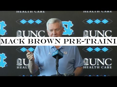 Mack Brown Pre-Training Camp Press Conference