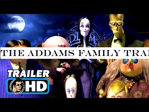 THE ADDAMS FAMILY Trailer #2 (2019) Charlize Theron Animated Movie