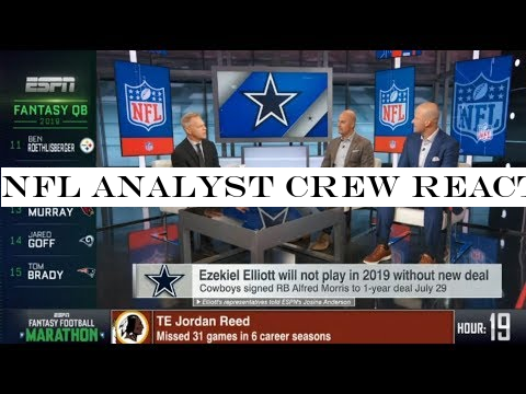 NFL Analyst crew reacts to quot;Zeke will not play in 2019 without in lower left leg quot; | ESPN SC