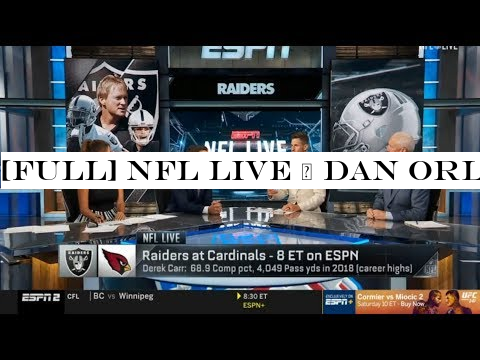 [FULL] NFL Live | Dan Orlovsky quot;heated debate quot; Raiders at Cardinals: Who 'll win:AB or Kyler Murray?