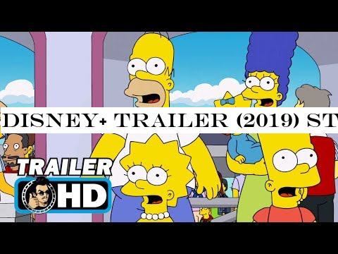 DISNEY+ Trailer (2019) Star Wars, Marvel, Walt Disney Streaming HD