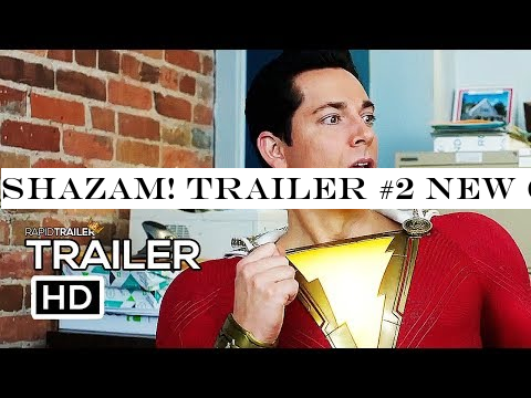 SHAZAM! Trailer #2 NEW (2019) Superhero Movie HD