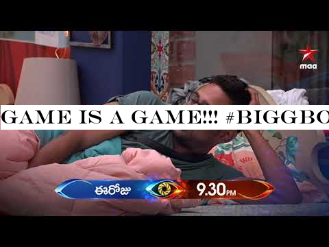 Game is a game!!! #BiggBossTelugu3 Today at 9:30 PM on Star Maa