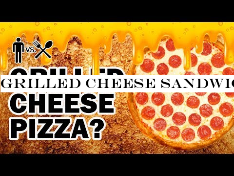 Grilled Cheese Sandwich Pizza Bowl Thingy ? - Man Vs Din