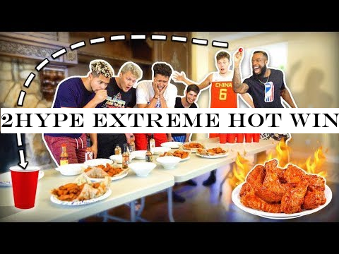 2HYPE Extreme HOT WINGS Cup Pong!