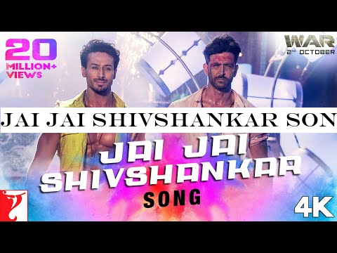 Jai Jai Shivshankar Song | War | Hrithik Roshan | Tiger Shroff | Vishal -Shekhar ft, Vishal, Benny