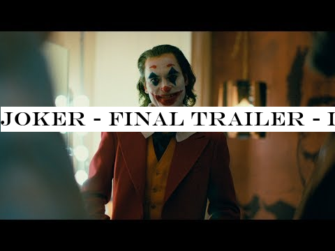 JOKER - Final Trailer - in theaters Thursday