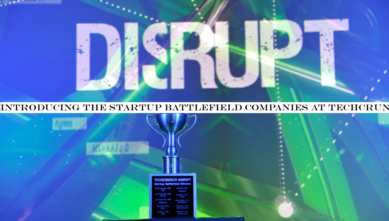 Introducing the Startup Battlefield companies at TechCrunch Disrupt SF 2019