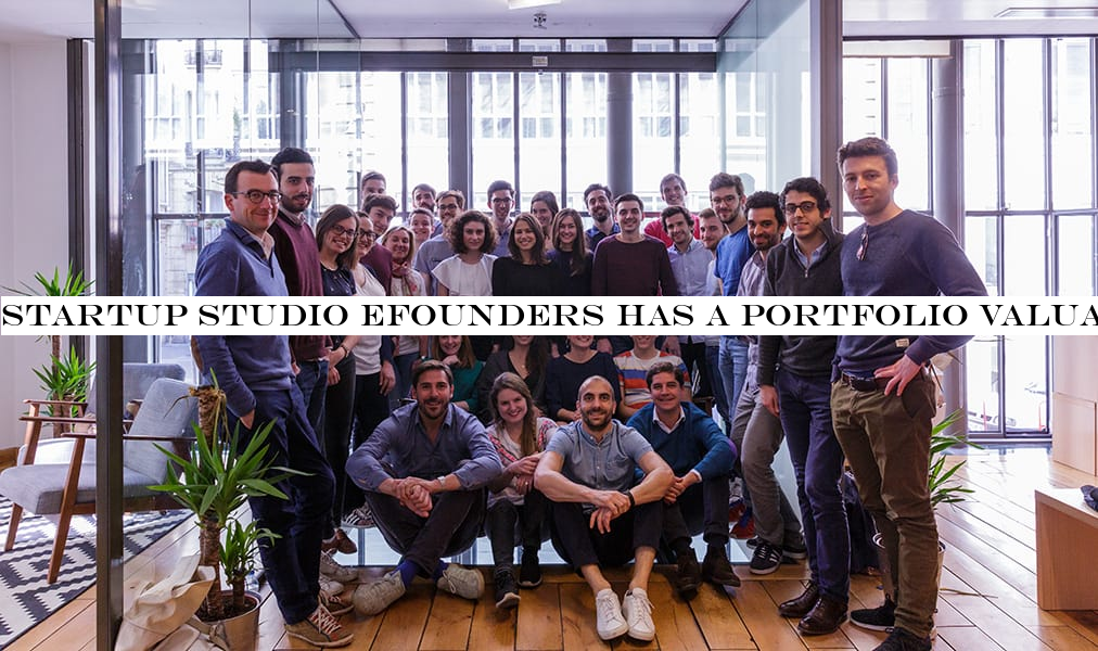 Startup studio eFounders has a portfolio valuation of $1 billion