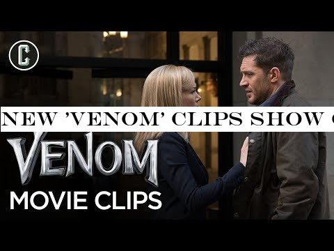 New 'Venom' Clips Show Off Tom Hardy's Range and a Conflicted Eddie Brock