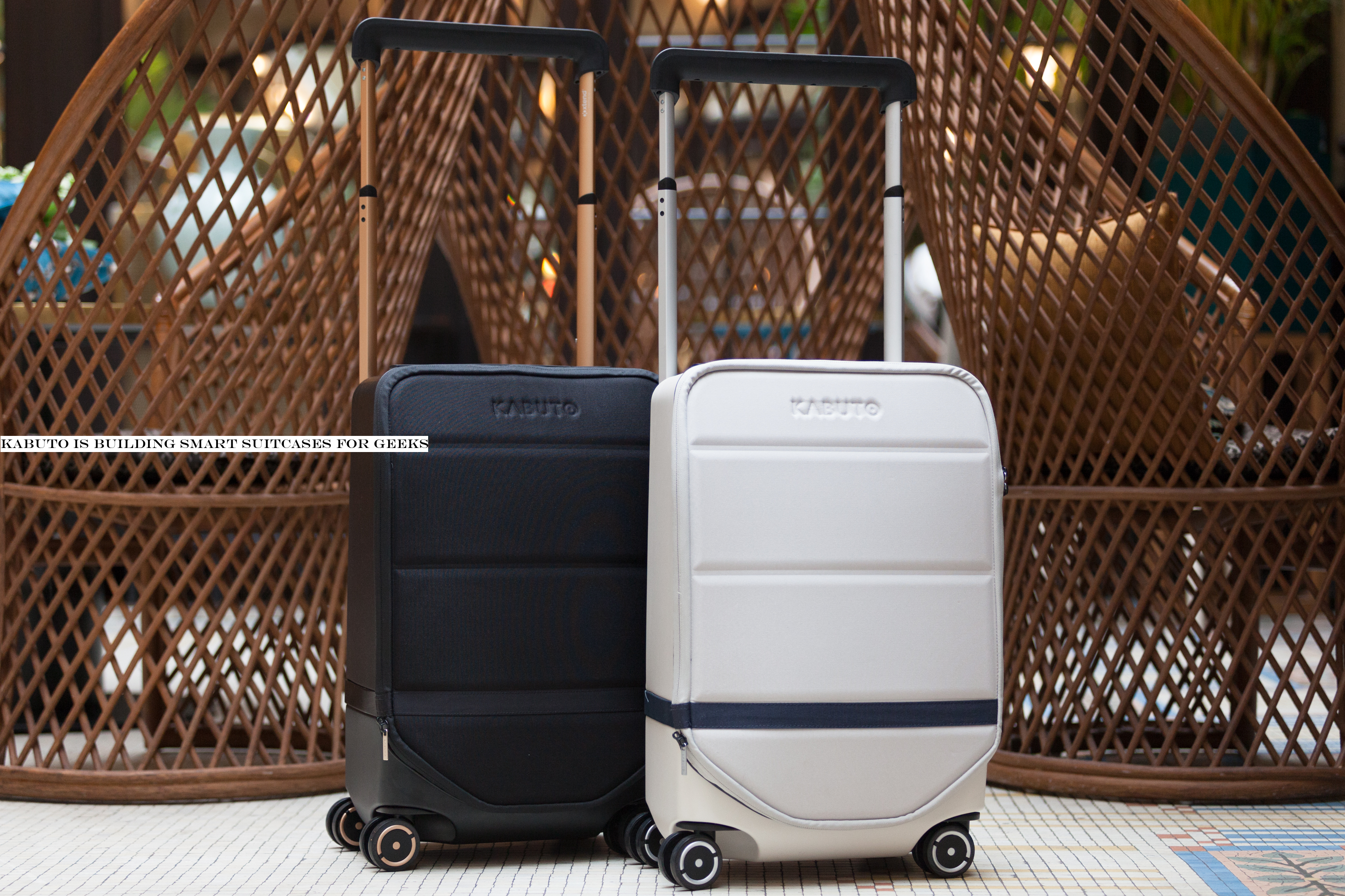 Kabuto is building smart suitcases for geeks