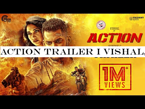 Action Trailer I Vishal, Tamannaah I Hiphop Tamizha I Sundar.C I Official