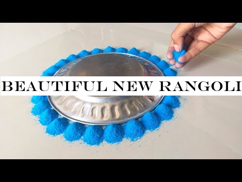 Beautiful New Rangoli Designs Tricks For Diwali | इस दिवाली पर बनाये/Beautiful Rangoli Designs