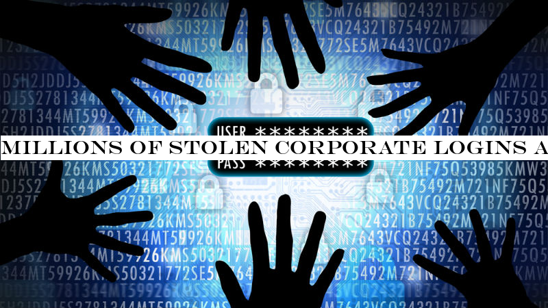 Millions of stolen corporate logins are available to buy online