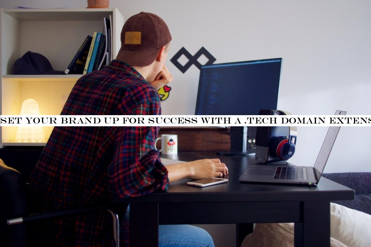 Set your brand up for success with a .tech domain extension