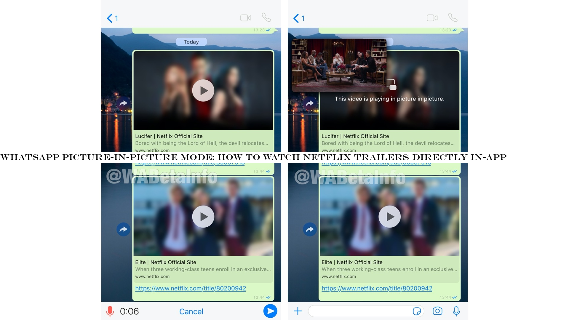 WhatsApp Picture-in-Picture mode: How to watch Netflix trailers directly in-app