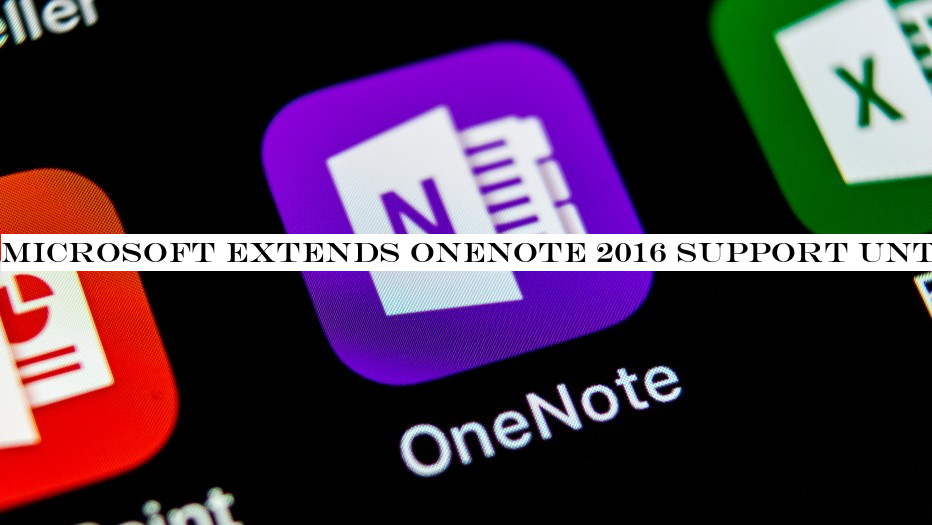 Microsoft extends OneNote 2016 support until 2025 & and adds dark mode