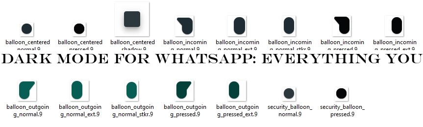 WhatsApp dark mode