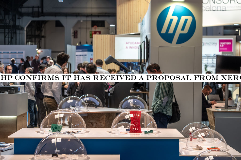 HP confirms it has received a proposal from Xerox about being acquired