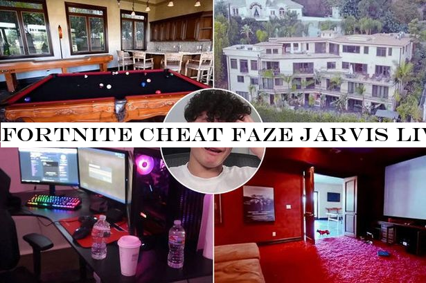 Fortnite cheat FaZe Jarvis lives in £11.6 million mansion in the Hollywood Hills