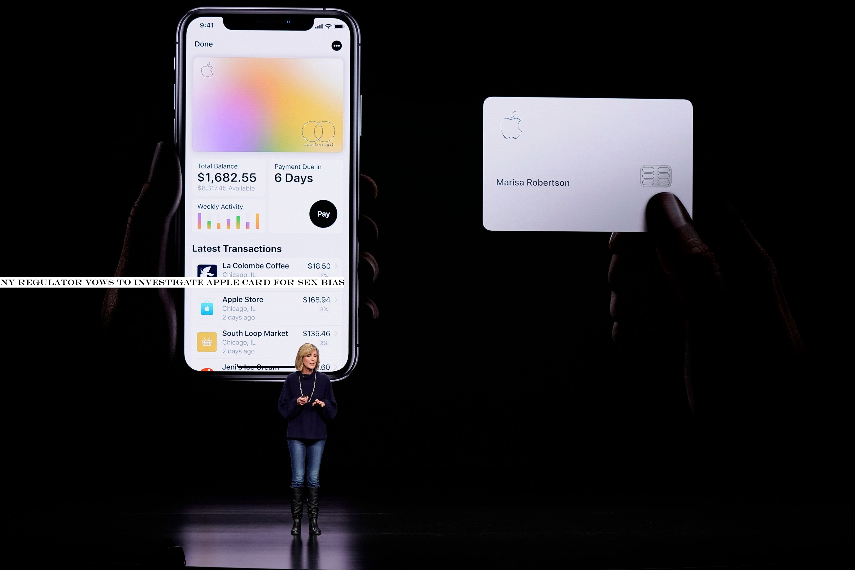 NY Regulator Vows To Investigate Apple Card For Sex Bias