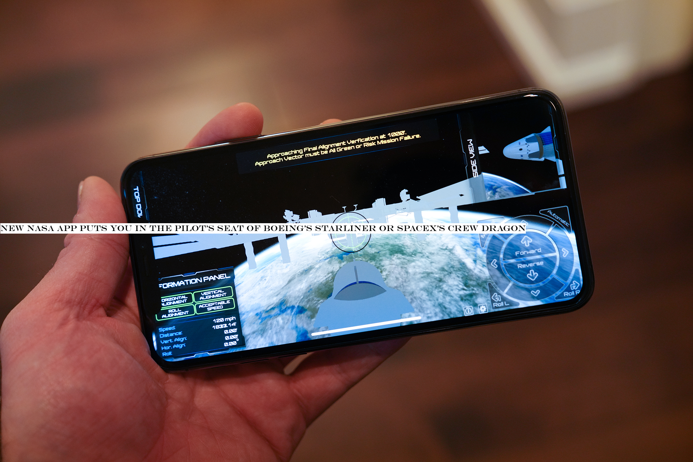 New NASA app puts you in the pilotseat of BoeingStarliner or SpaceXCrew Dragon