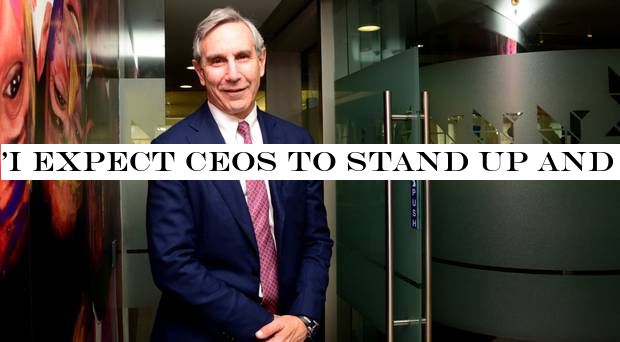 'I expect CEOs to stand up and speak on the issues of the day'