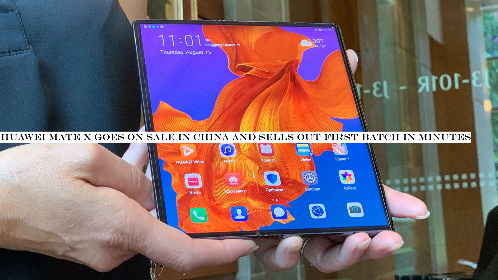 Huawei Mate X goes on sale in China and sells out first batch in minutes