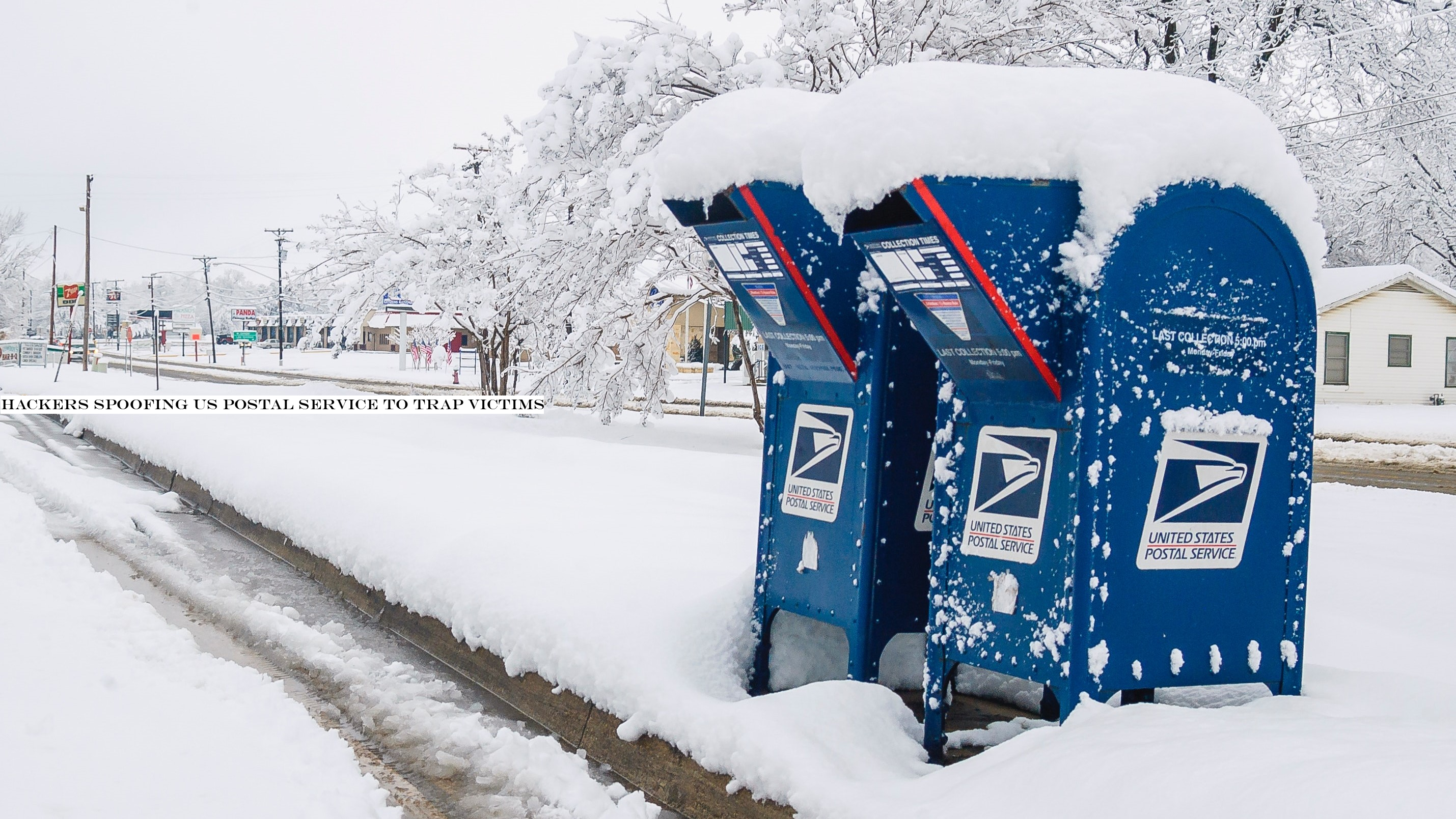 Hackers spoofing US postal service to trap victims