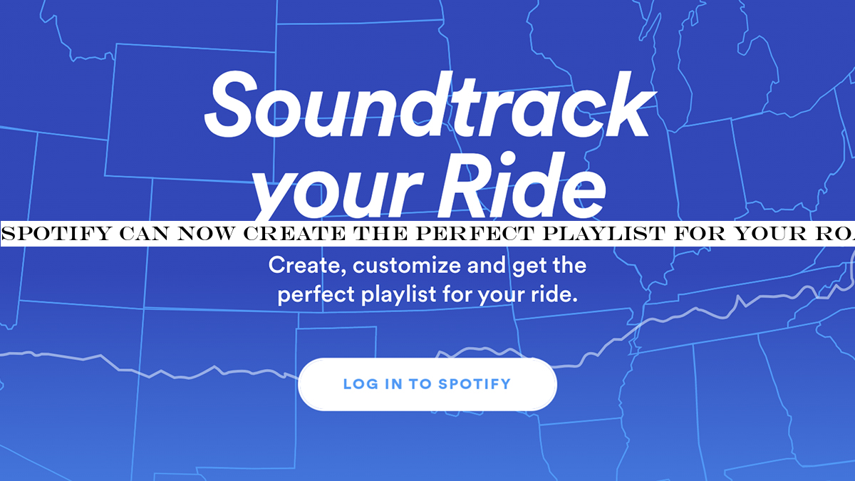 Spotify can now create the perfect playlist for your road trip