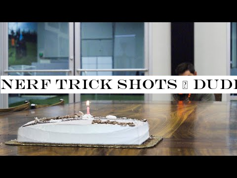 Nerf Trick Shots | Dude Perfect