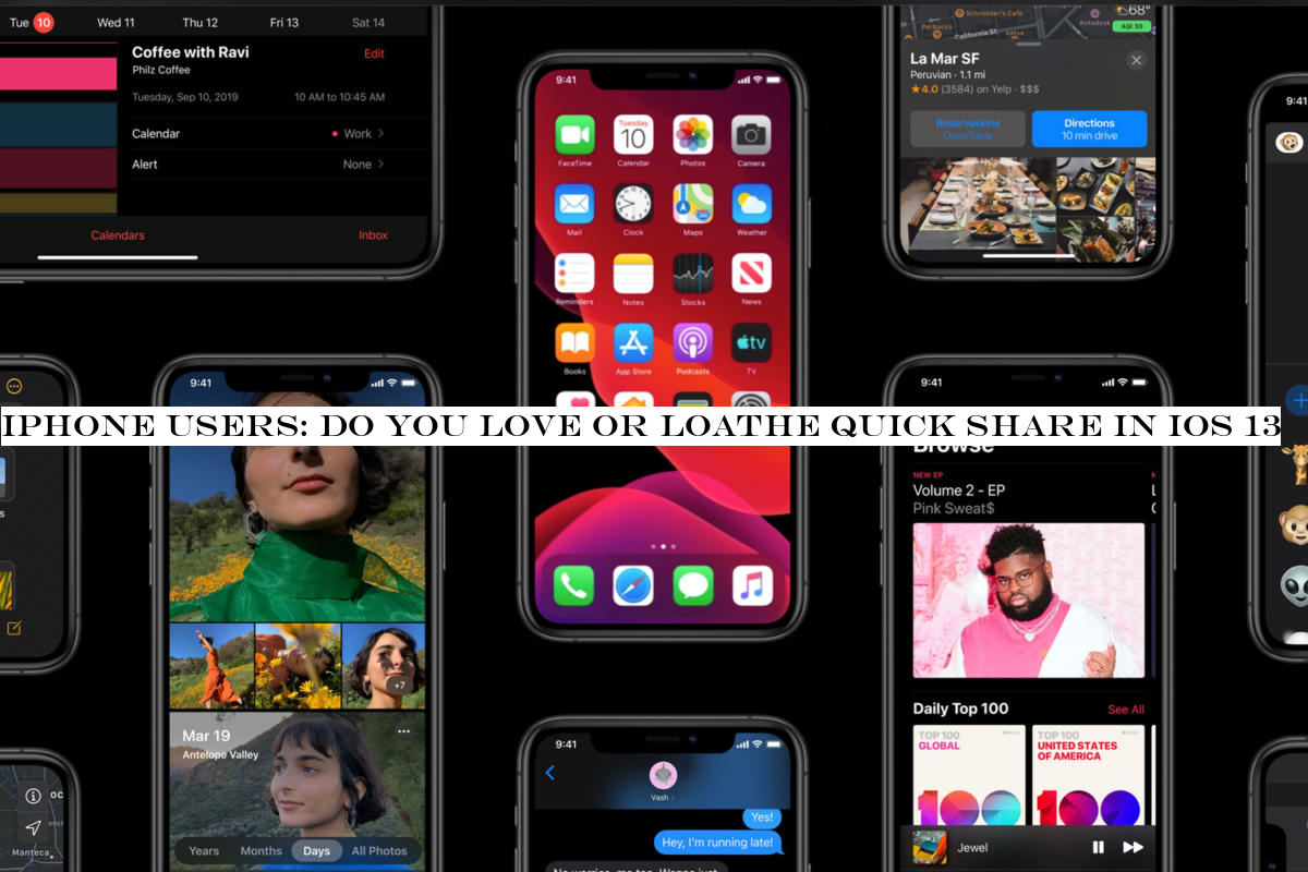 iPhone users: Do you love or loathe Quick Share in iOS 13?