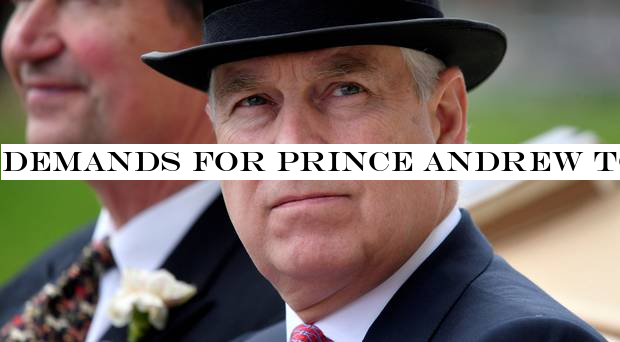 Demands for Prince Andrew to 'cooperate' with US authorities investigating Jeffrey Epstein