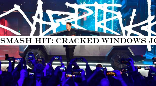 Smash hit: Cracked windows jolt Tesla Cybertruck launch