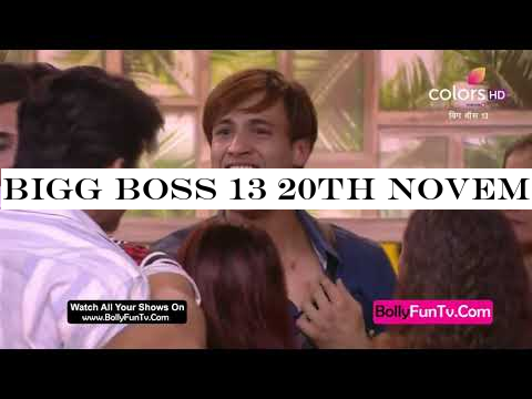 Bigg Boss 13 20th November 2019 2024 favors