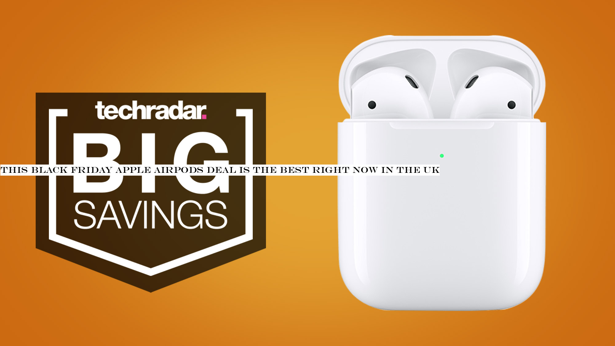 This Black Friday Apple AirPods deal is the best right now in the UK