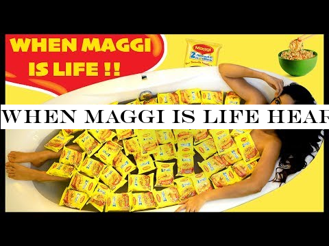 When MAGGI is Life hearts;-#65039; | Rickshawali