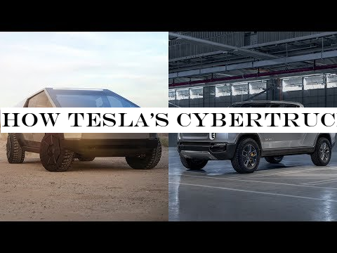 How Tesla's Cybertruck Stacks Up Against the Rivian R1T Electric Truck