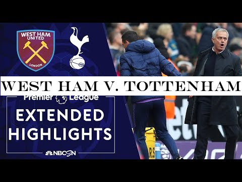 West Ham v. Tottenham | PREMIER LEAGUE HIGHLIGHTS | 11/23/19 | NBC Sports