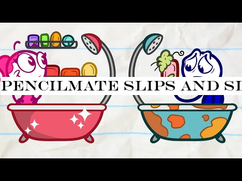 Pencilmate Slips and SLIDES! | Animated Cartoons Characters | Animated Short Films