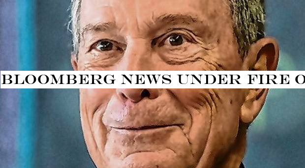 Bloomberg News under fire over ban on coverage of owner in race for nomination