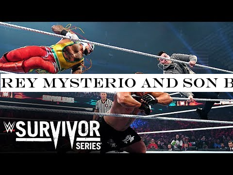 Rey Mysterio and son blast Brock Lesnar with double 619: Survivor Series 2019 (WWE Network)