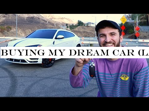 BUYING MY DREAM CAR (LAMBORGHINI BABY!!!)