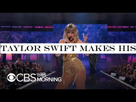 Taylor Swift makes history at 2019 AMAs